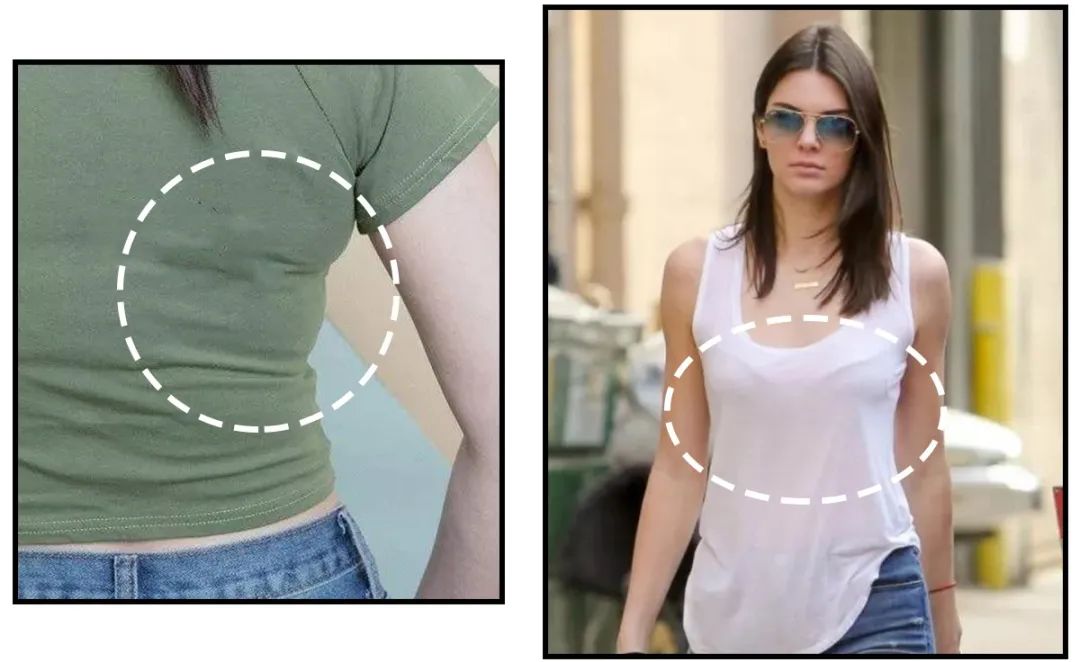 而且因为夏季穿得比较轻薄,选小了内衣吧容易勒出背后肉肉,选大了内衣