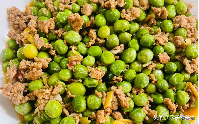 15分钟快手菜：烂肉豌豆