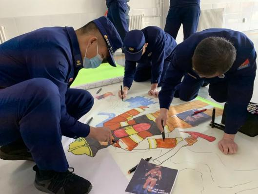 「携手绘冰雪 传递奥运情」 联合会京西分会大型绘画主题系列活动