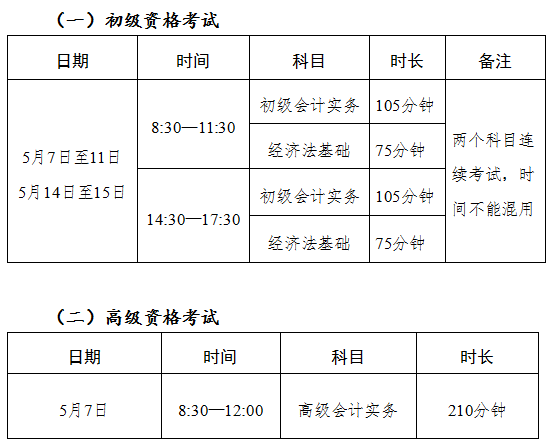 速看！四川2022年初级、高级会计考试时间安排及准考证打印公告