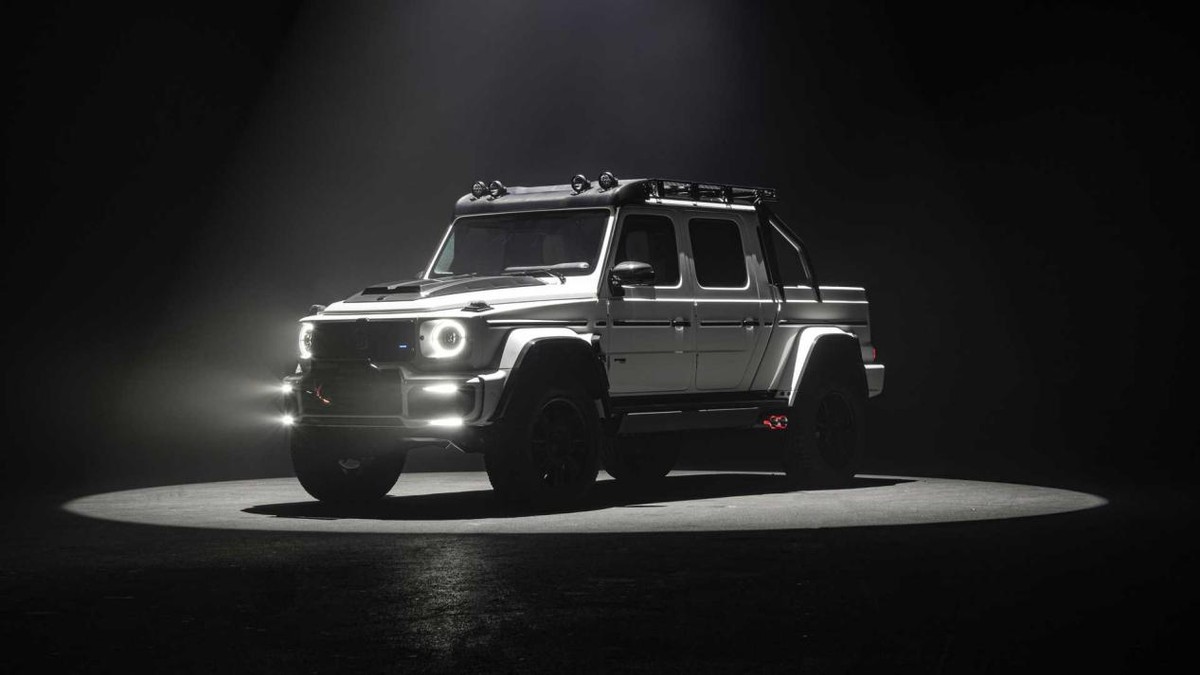 800匹的G63皮卡—Brabus 800 Adventure XLP Superwhite