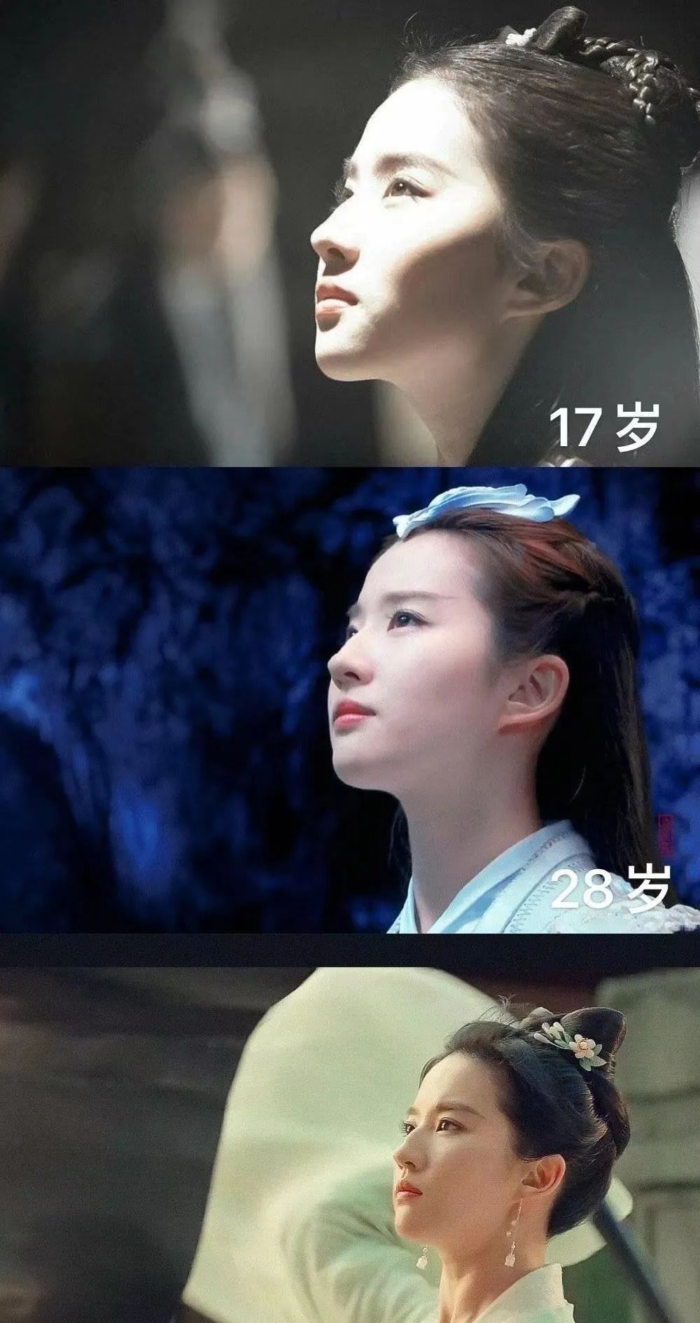 刘亦菲美貌解读：后天保养被严重低估