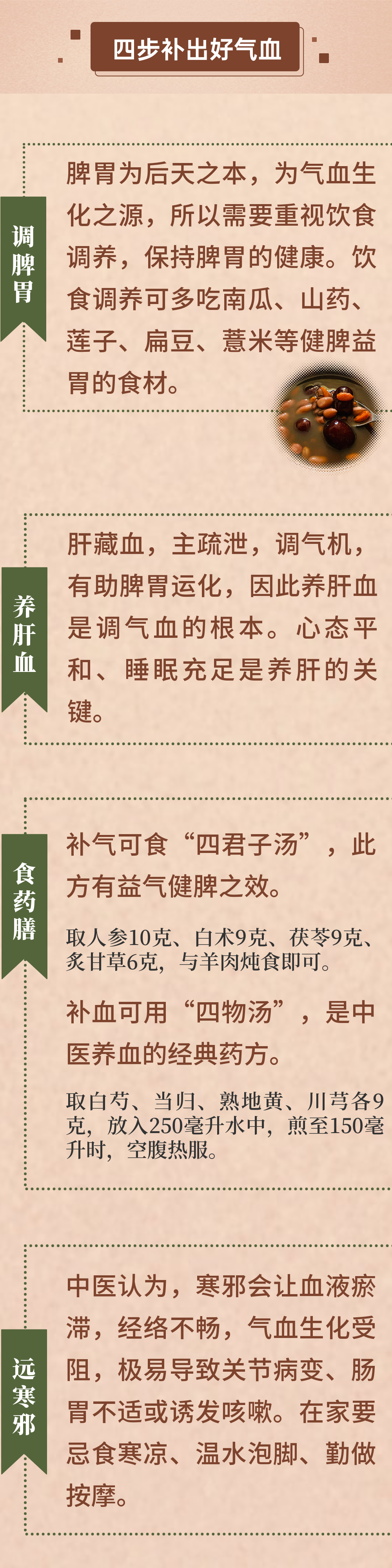 【健康养生】“气血足，百病除”！10个气血不足的表现，你中了哪个？