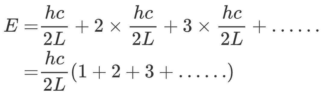 从胡克定律到量子力学的零点能量，最后还蹦出了拉马努金