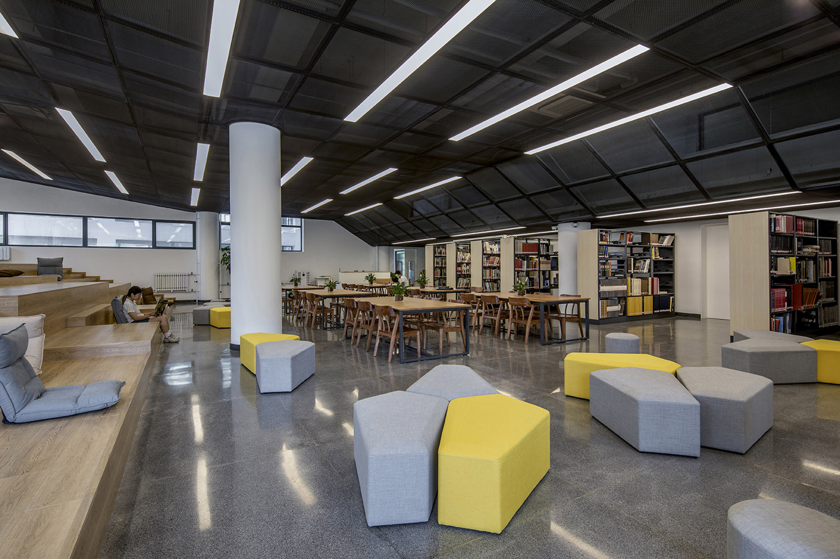 建筑案例欣赏——图书馆——中央美术学院燕郊校区图书馆改造