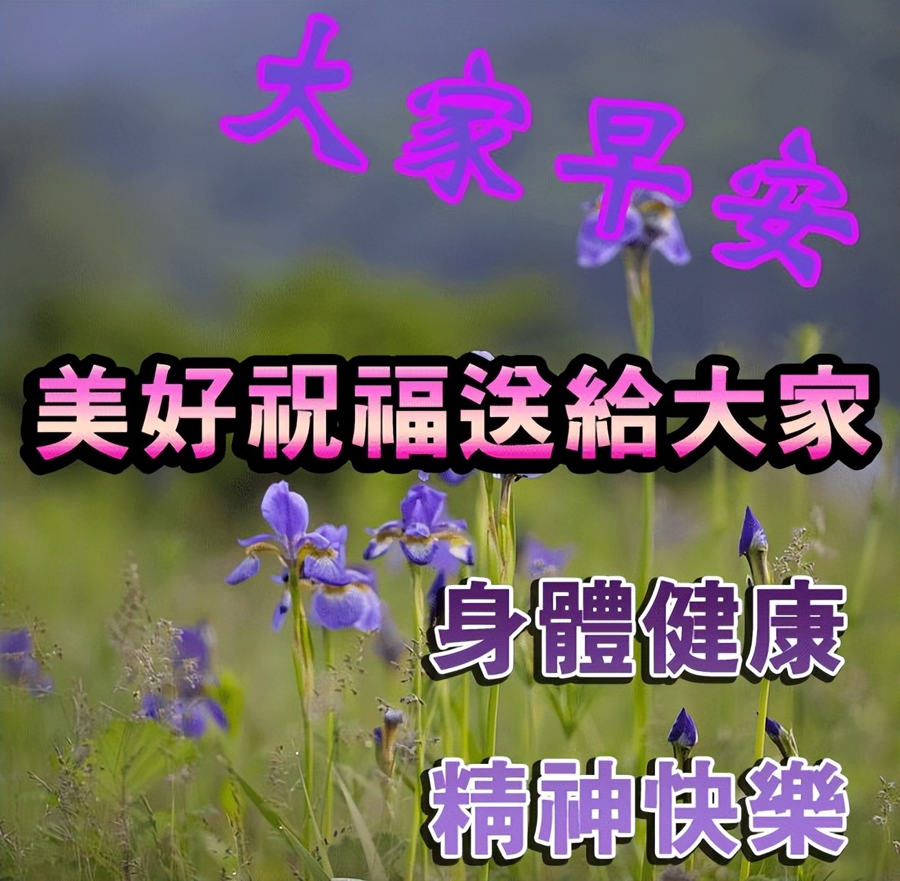 微信早晨好祝福语精选，早上好问候语短信 每分都如意，每秒都幸福图片
