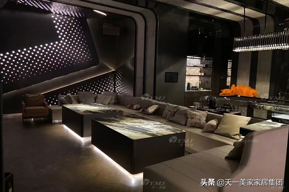 清远ONE77顶级KTV、酒吧CLUB项目工程案例完工实拍场景