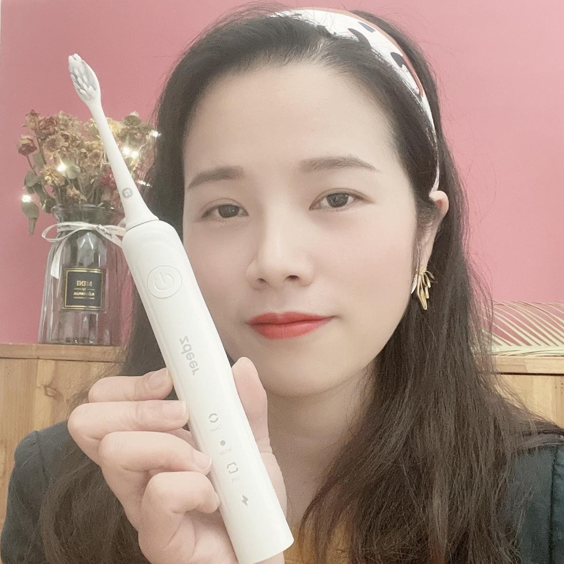 牙齿变白的秘密，左点声波电动牙刷S1使用体验