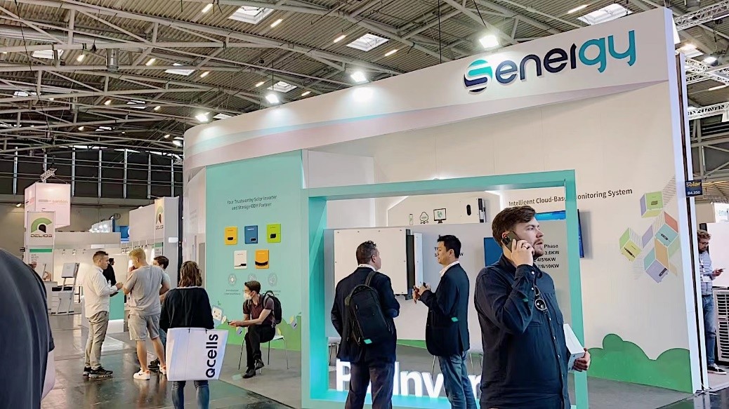 完美收官！盛能杰亮相Intersolar Europe 2022