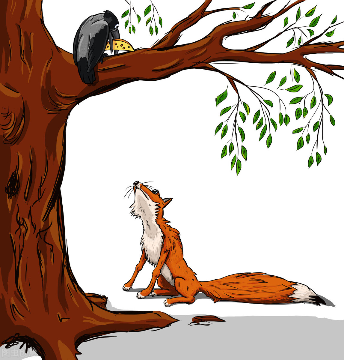 狐狸和乌鸦读后感10字精练70句（狐狸和乌鸦的故事告诉了我们一些什么重要的道理）