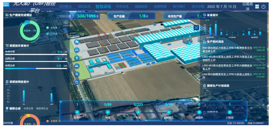 里程碑式突破！全国首条无人化梁厂在中建八局正式启动