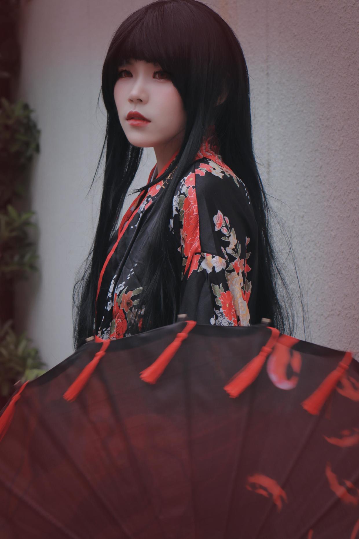 《地狱少女》阎魔爱cosplay