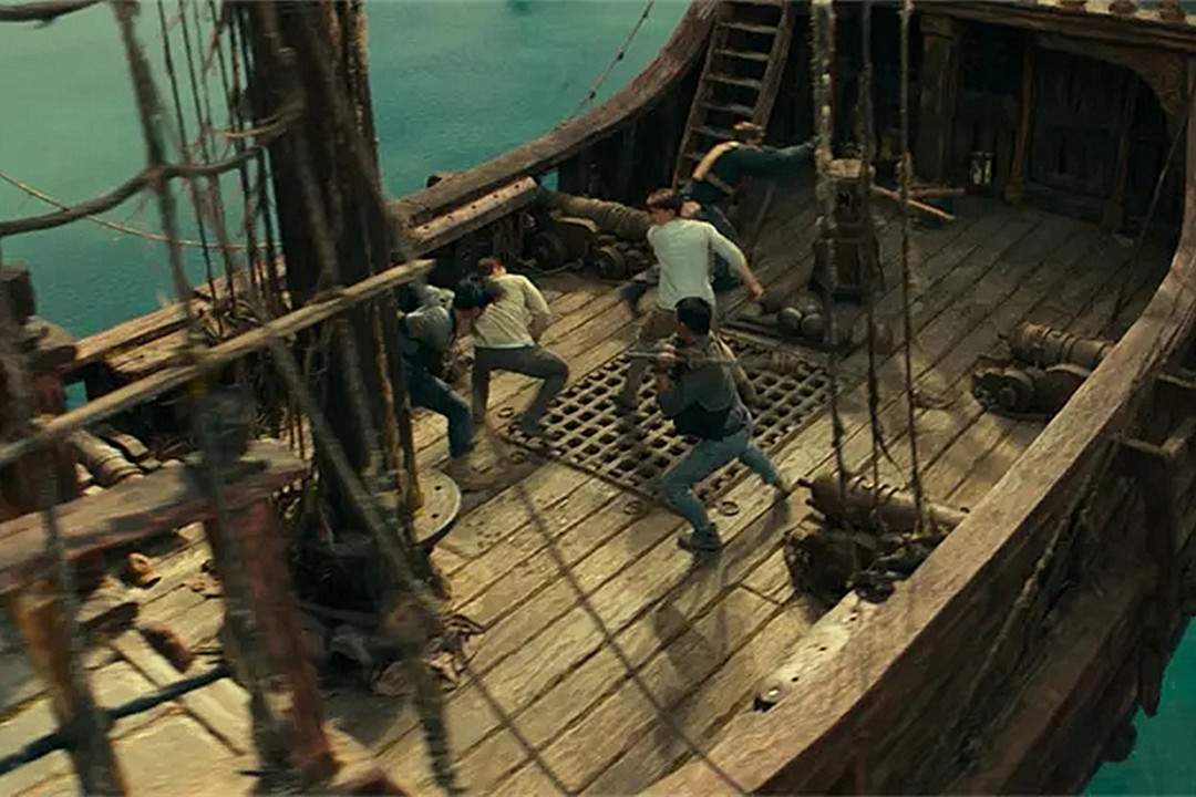 神秘海域：典型好莱坞娱乐电影，角色设定空洞，部分动作场面失真