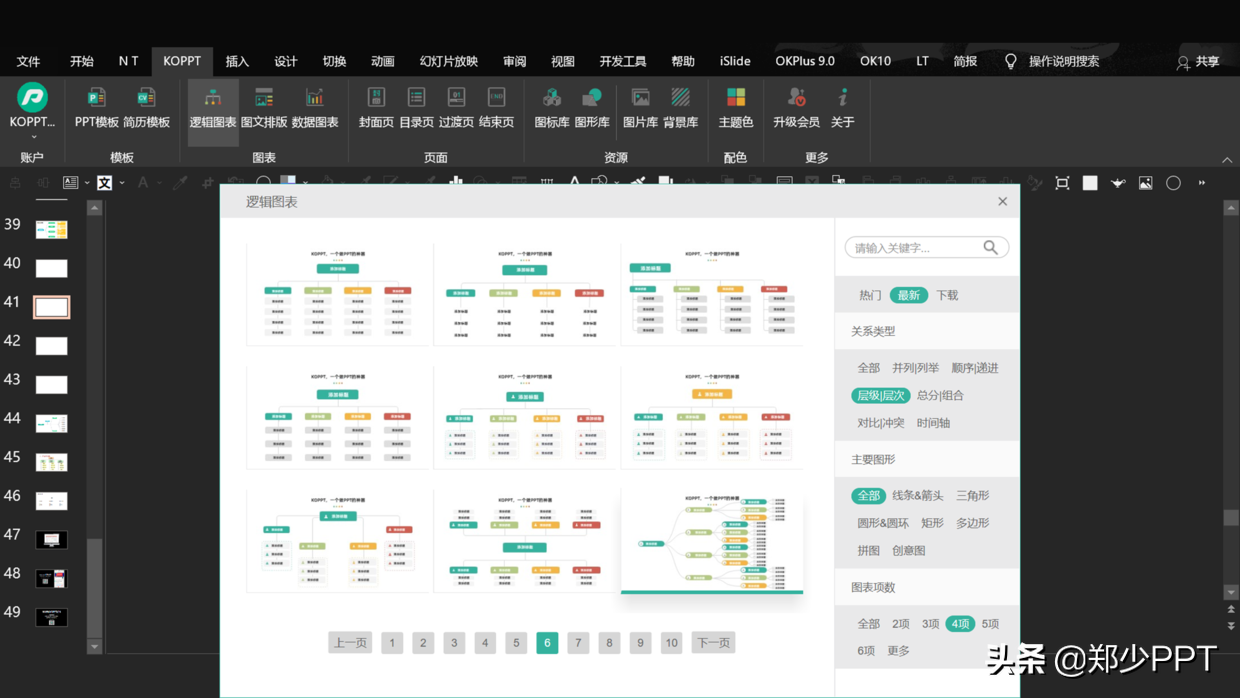 公司中的PPT组织结构图，别再傻傻用直线了，不然领导会不高兴