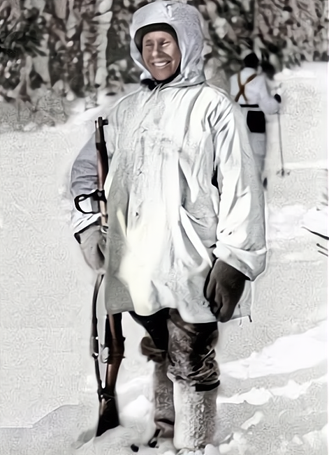 还原真实的"西蒙·海耶":身高只有1.6米,杀700多人从不后悔