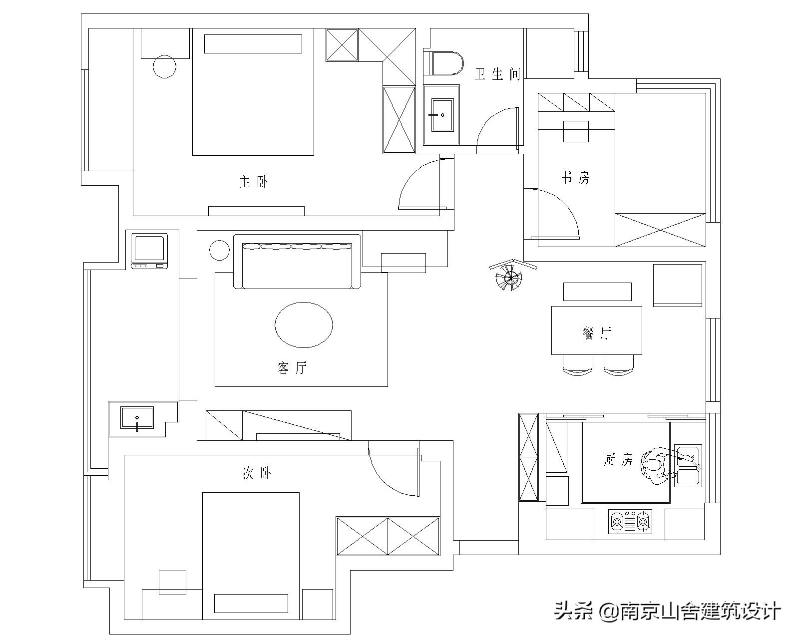 99平精装房改造，15万塑造复古的小情怀