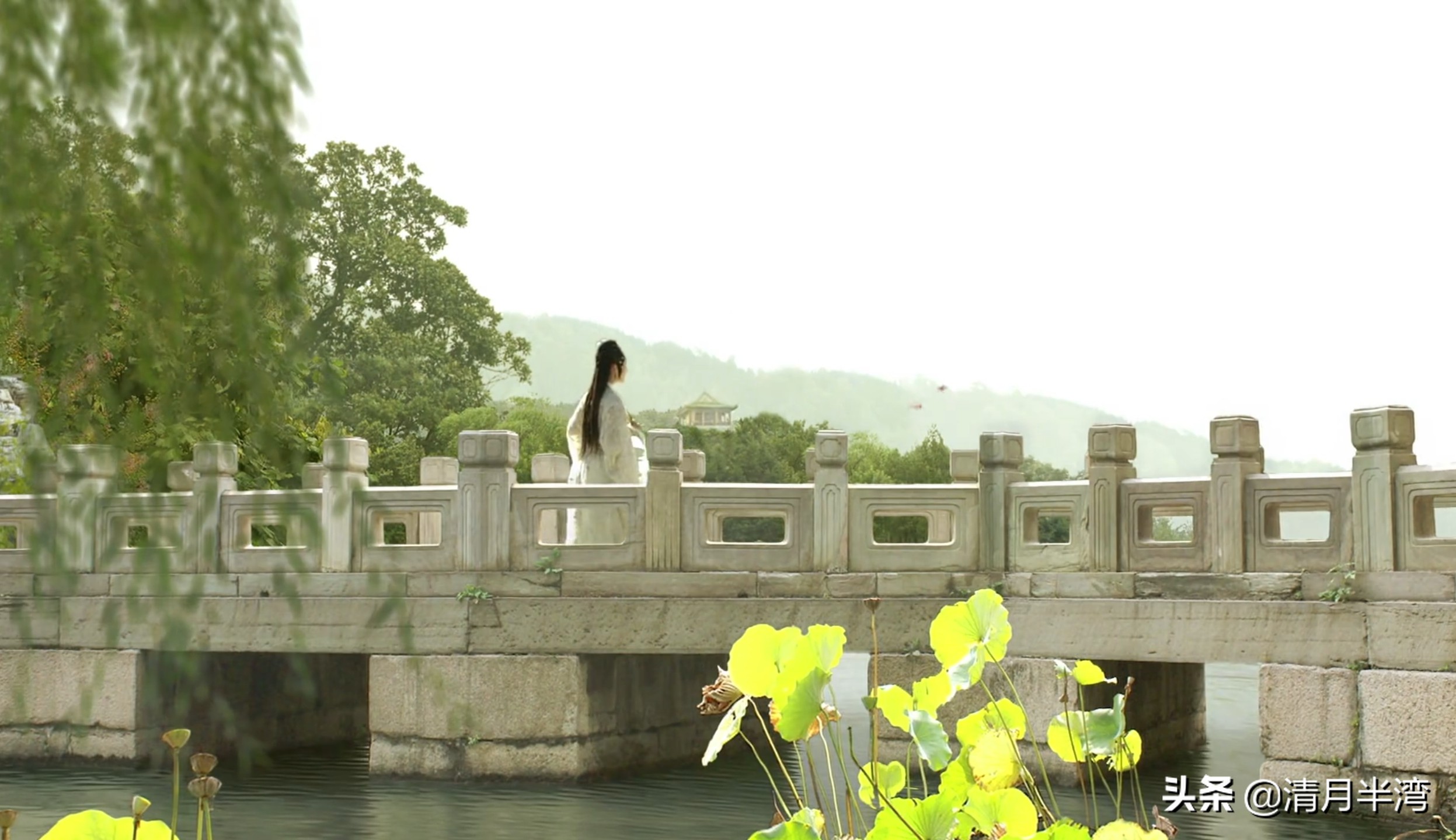 同样是演“宝钗扑蝶”，张莉灵气四溢美如画，李沁木头桩子干扑腾