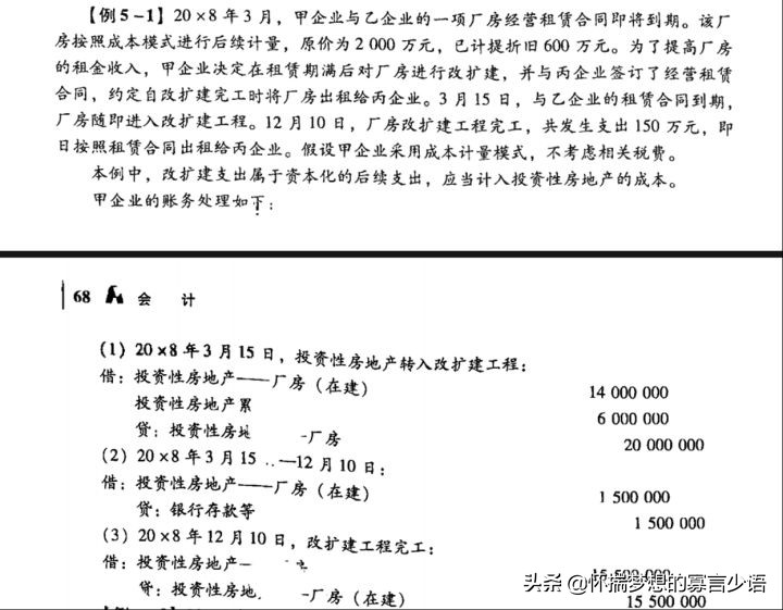 CPA《会计》教材例题（1-5章）