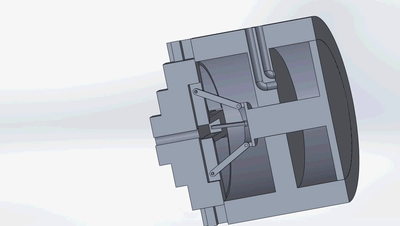 三爪卡盘夹紧原理是什么(轻轻一推就能夹紧,气动三爪卡盘是什么原理?