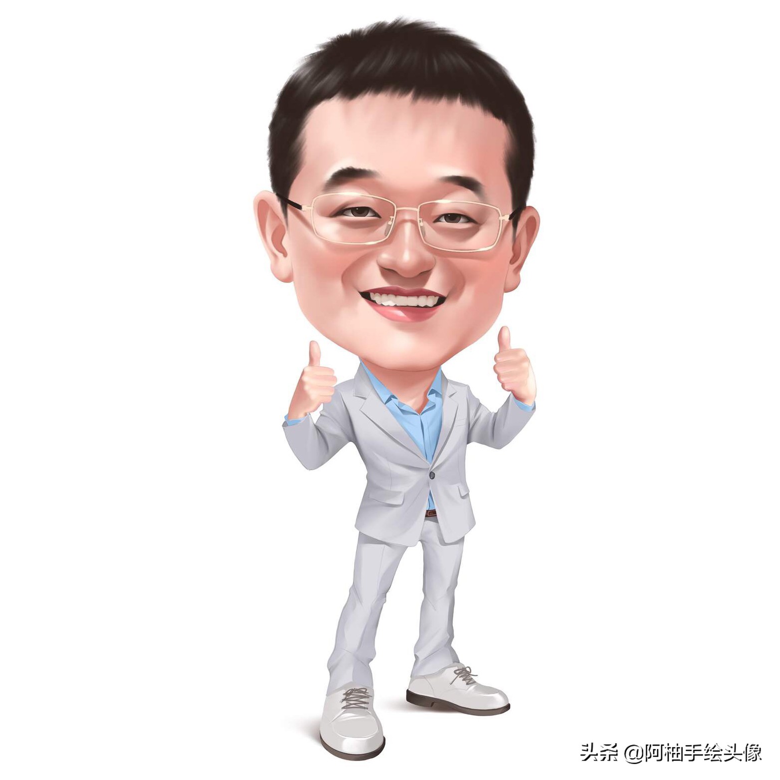 换一换漫画头像吧,真人照片手绘,活力十足,精神焕发