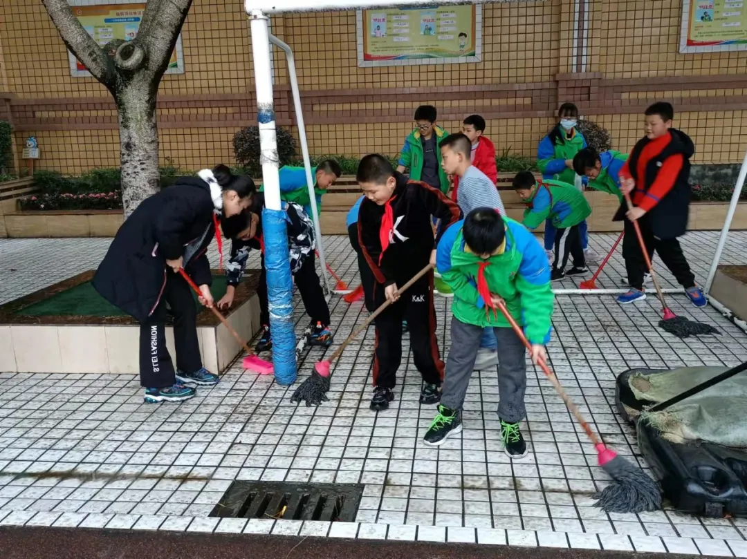 大雪节气“寒”，劳动助力“热”——九江小学劳动课程系列活动