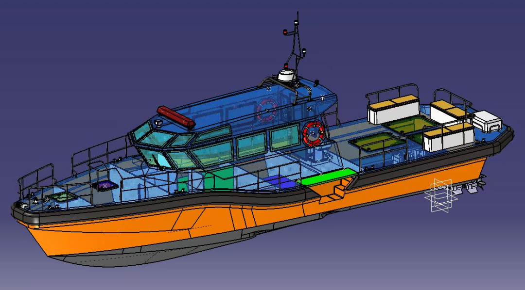 创联工场联友赛昂船舶创意为帆使命就是设计好每一艘船