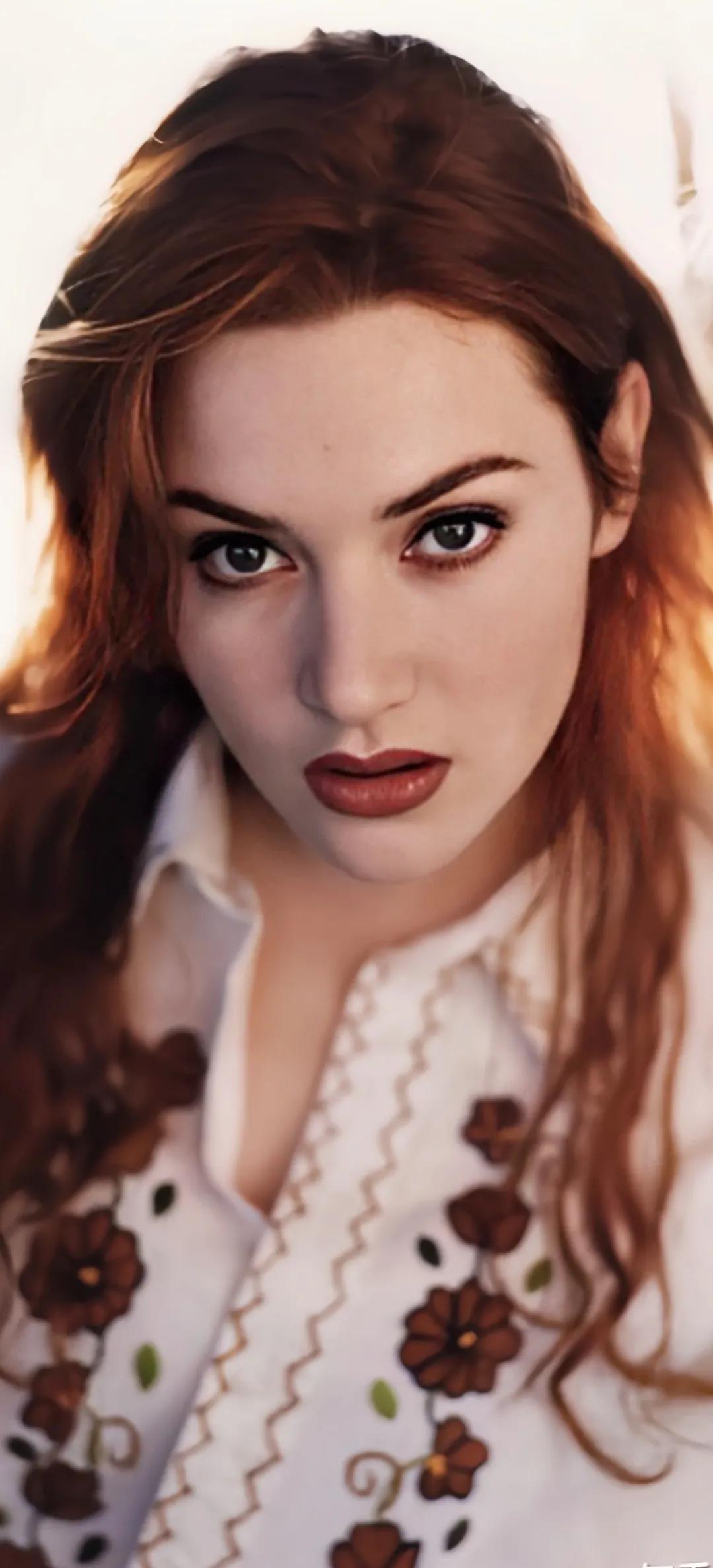 经典电影《泰坦尼克号》女主,凯特.温斯莱特超高清写真美图集