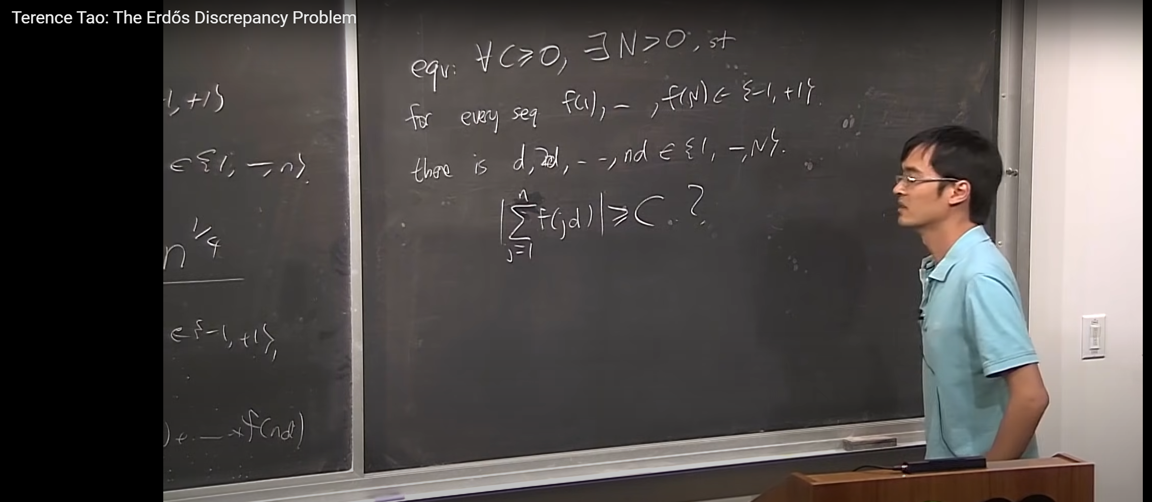 有史以来最伟大的5场数学讲座