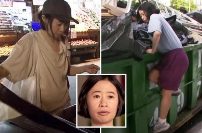 日裔女白领凯特：20年不买内衣，食物全靠捡，纸巾晒干用2遍才扔
