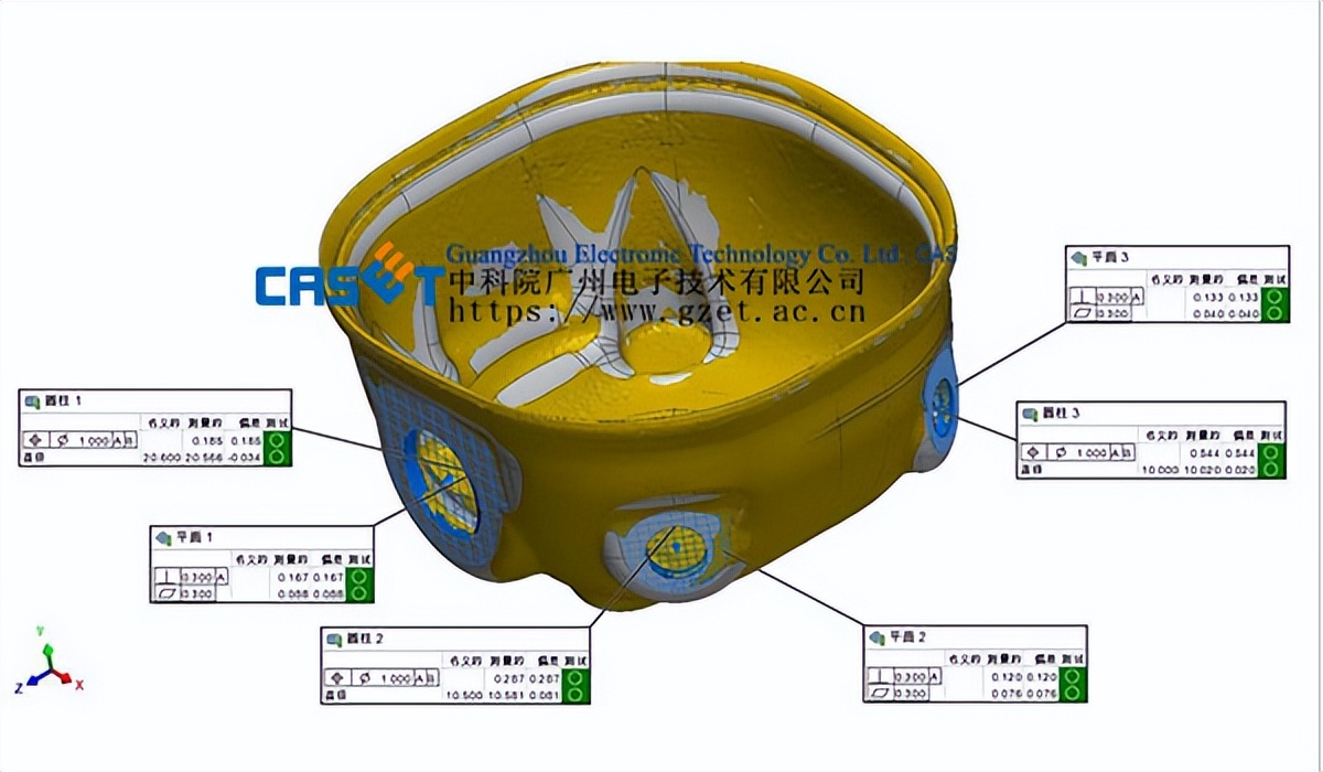 广东工业三维扫描仪零件全尺寸检测