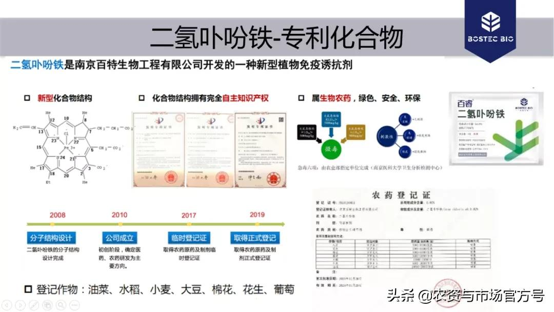 南京百特王迎春：专利化合物-二氢卟吩铁是行业划时代的创制