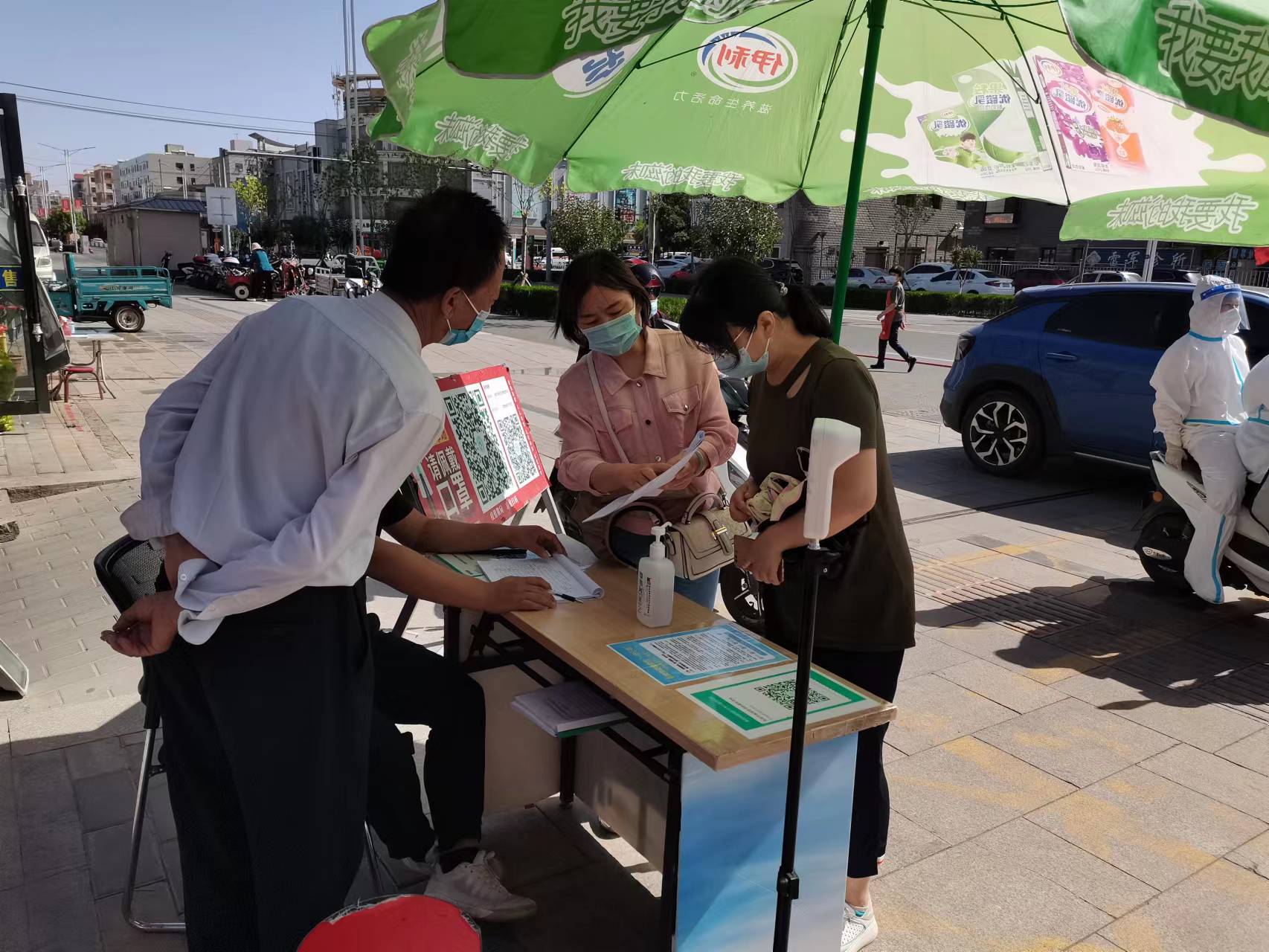 甘州纪检监察：抗击疫情，我们在行动⑥