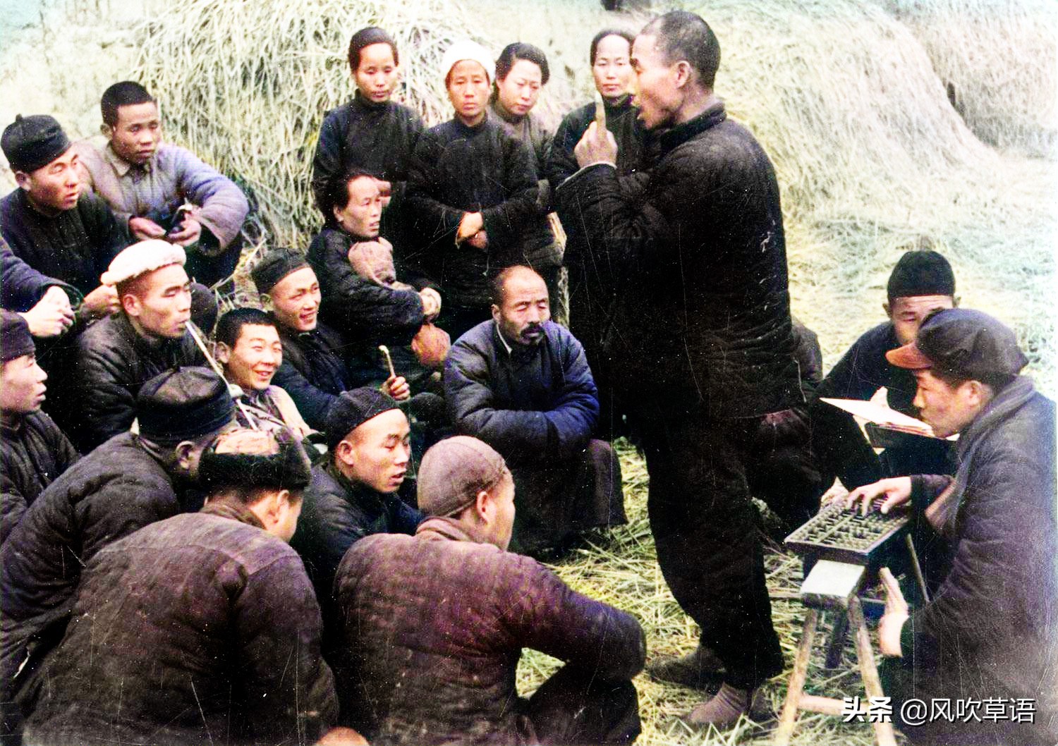 老照片:1950年,土改运动中陕西西安的乡村影像 - 114知识网