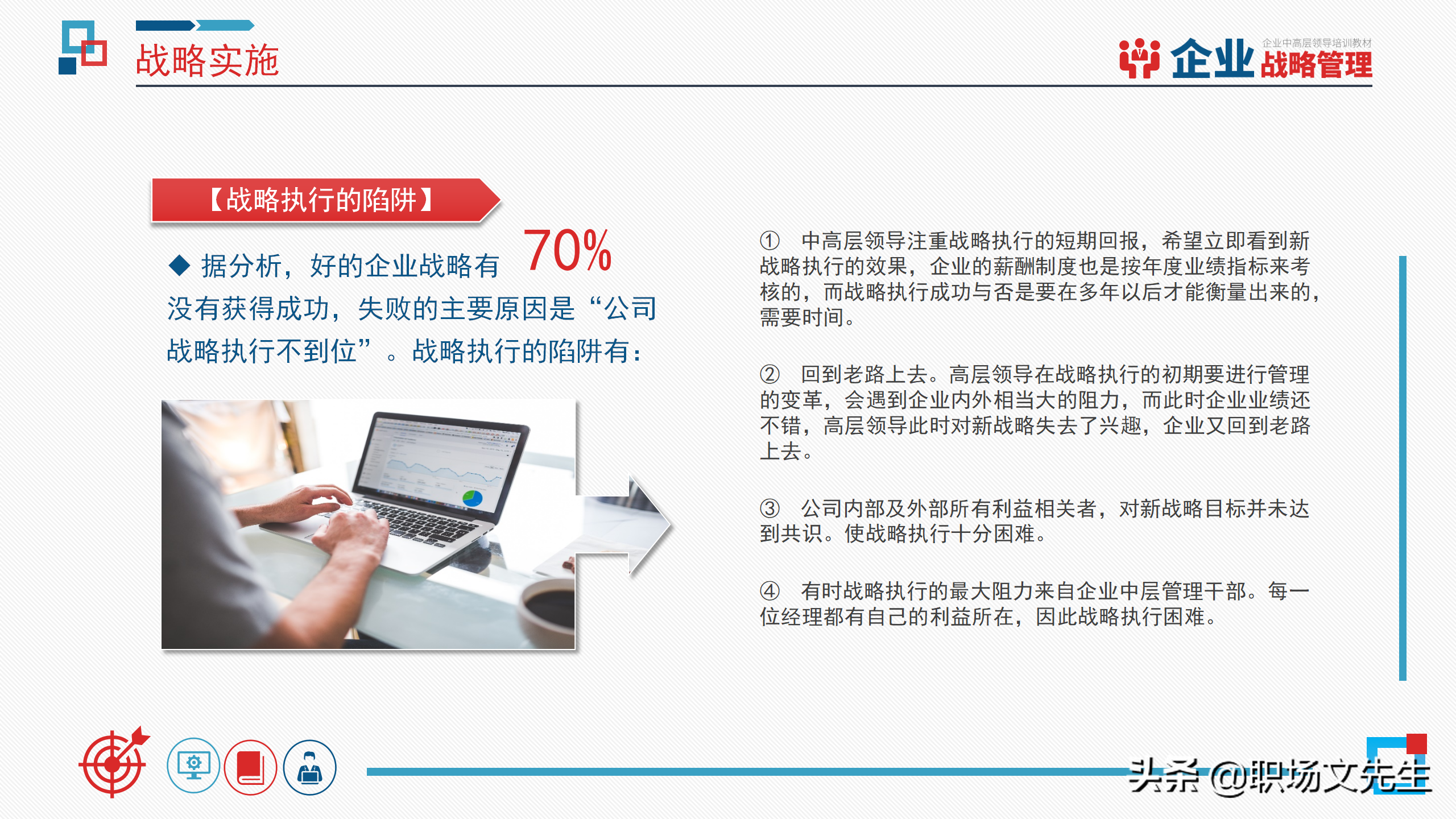 企业中高层领导培训教材，40页企业战略管理培训，战略管理过程