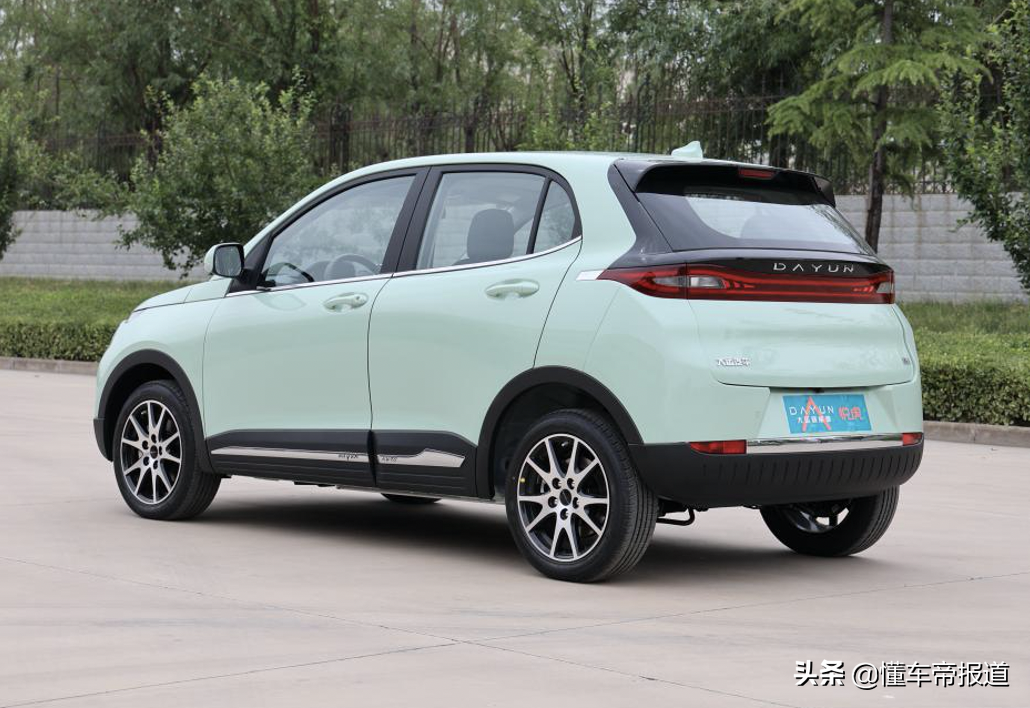 新车 | 预售7万元起，大运新能源2022款悦虎实车曝光，纯电小型SUV