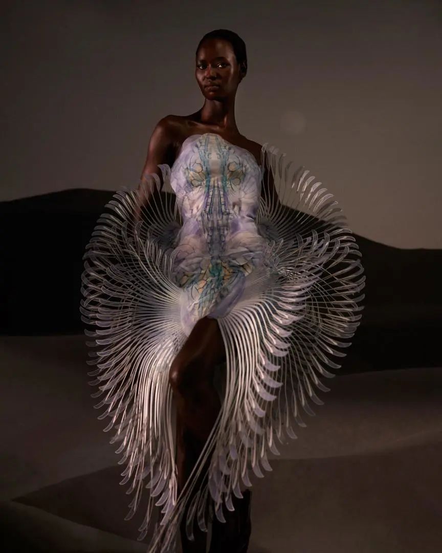 Iris van Herpen 她用垃圾引领时尚潮流，废物也能成为高级定制衣服