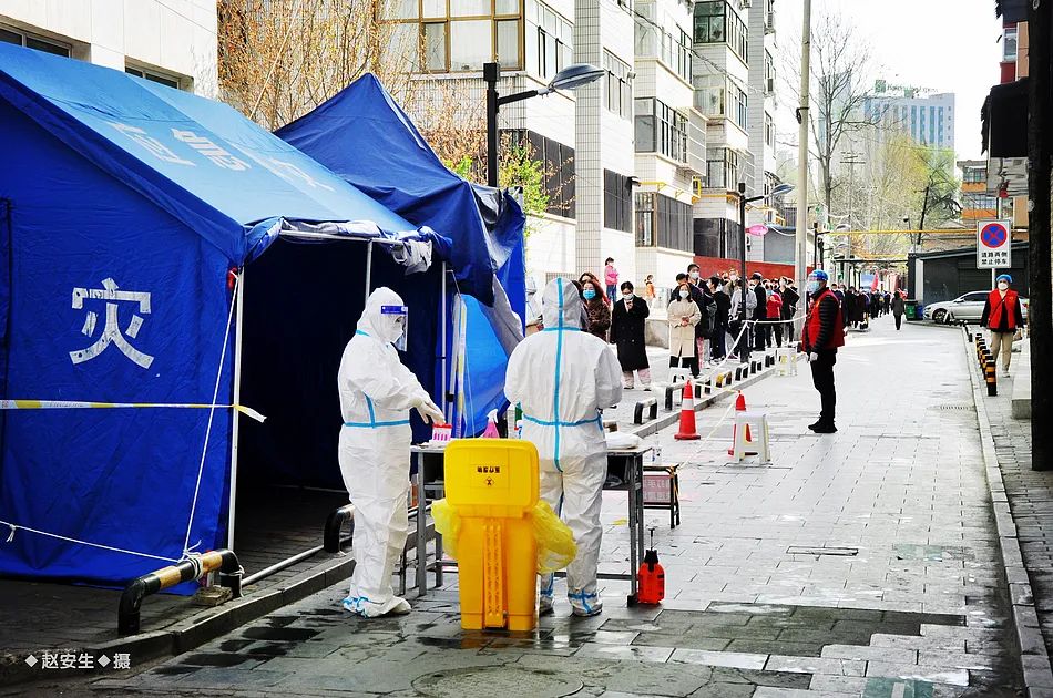 疫情笼罩下的秦州城（组图）