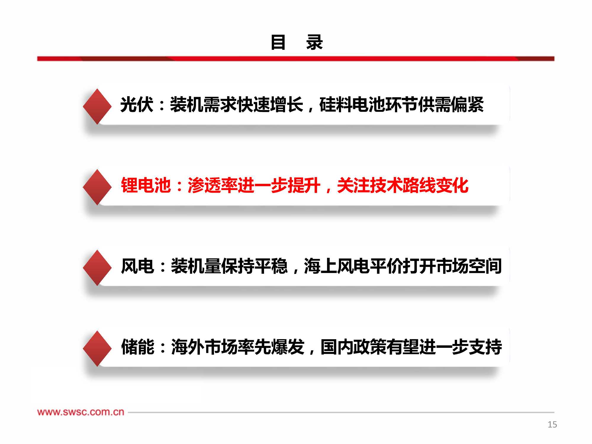 新能源行业2022年投资策略：关注细分景气，技术变换带来机会