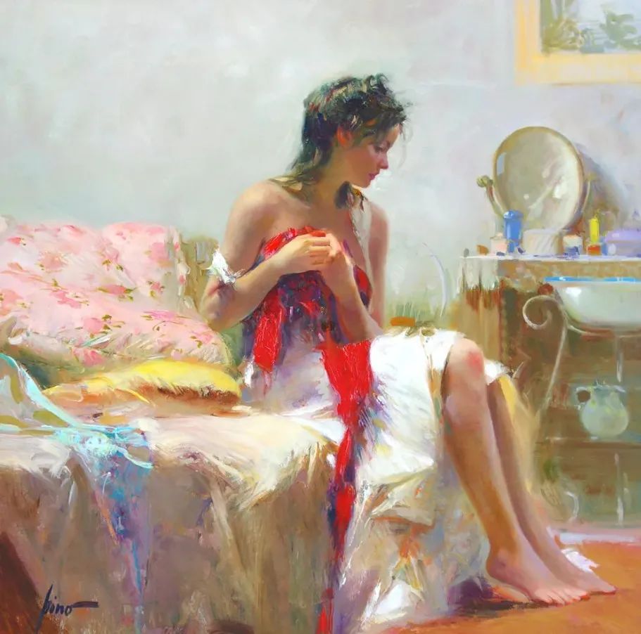唯美色彩、潇洒笔触——德埃尼的作品