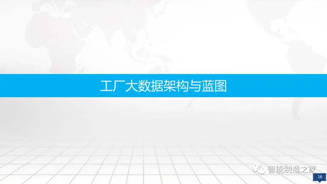 数字化工厂大数据顶层规划与建设方案