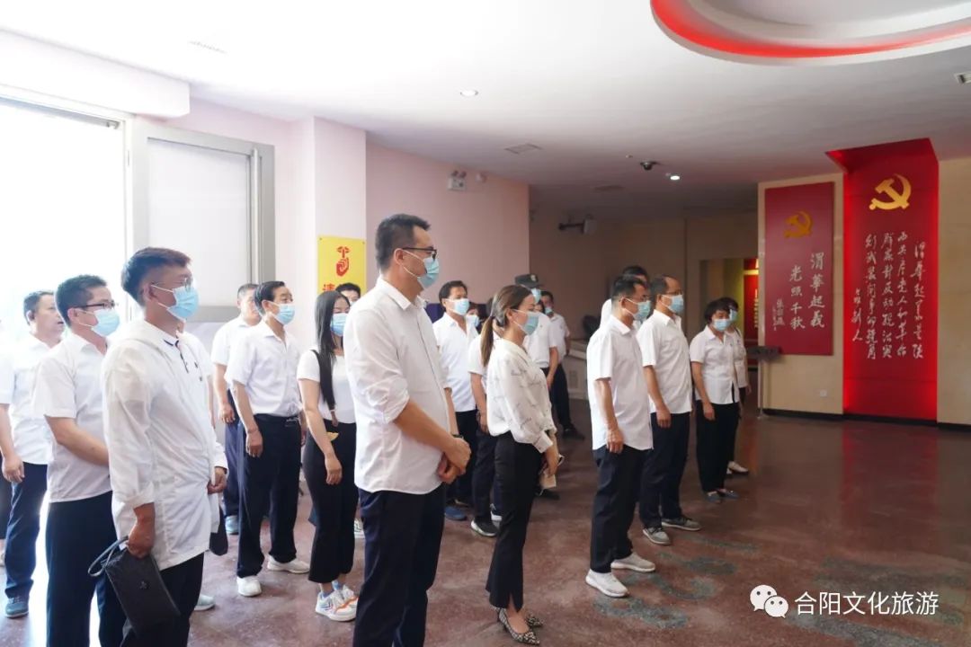 合陽縣文化和旅游局黨委組織黨員赴楊震廉政博物館、渭華起義紀(jì)念館深入開展主題黨日活動