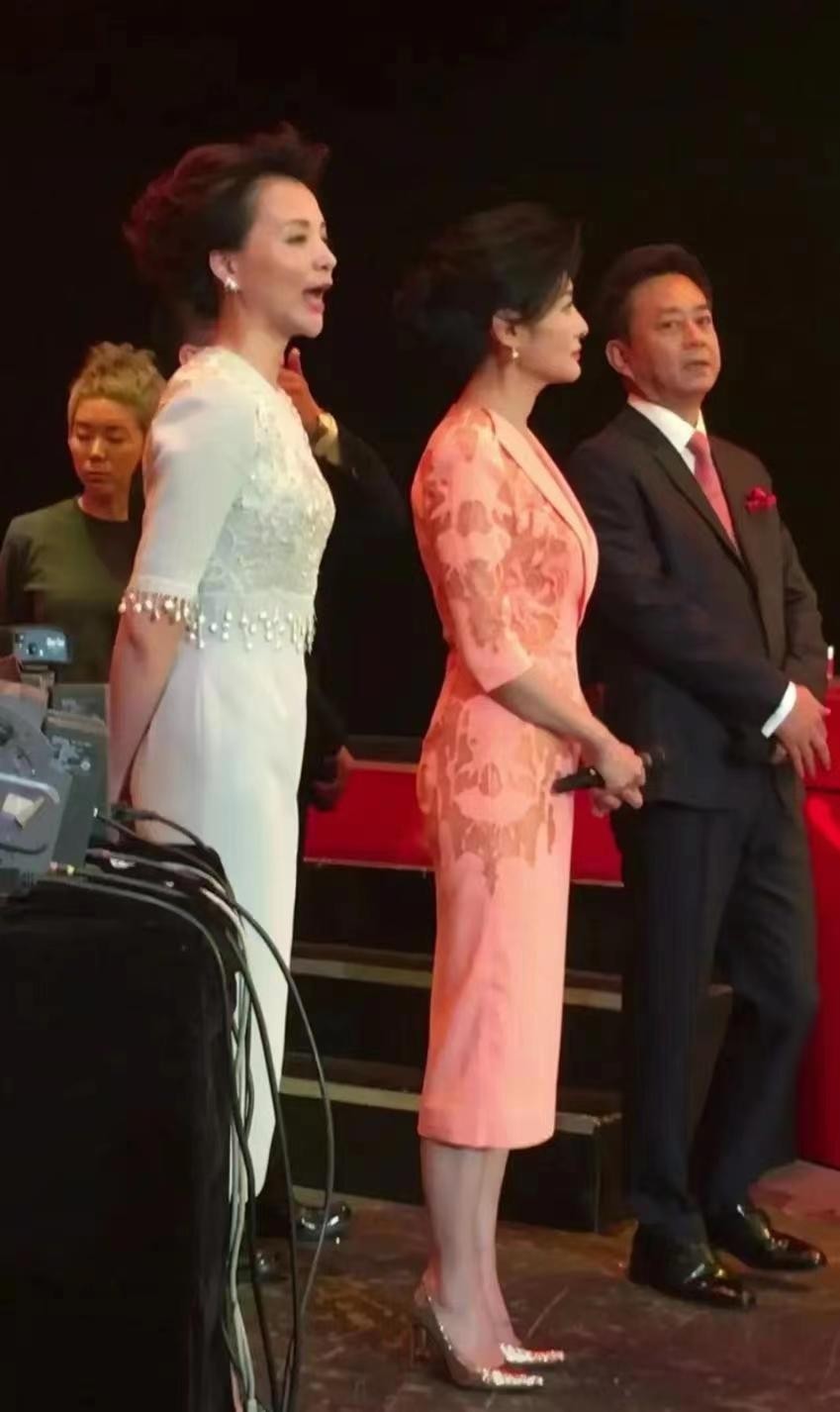 董卿周涛同框，气质品味不相上下，终于明白内涵美的高级形式