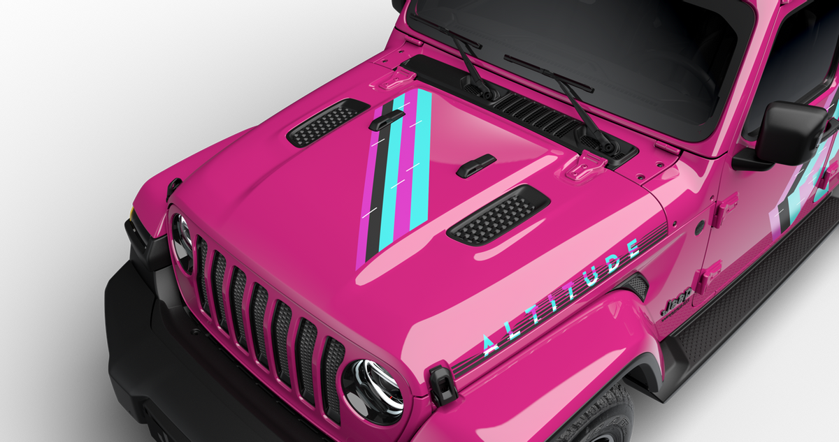 50.99万元，Jeep®牧马人 高地 巴哈马沙滩粉特别版开启预售