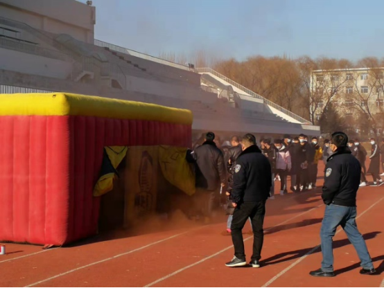 沈阳职业技术学院开展消防培训演练活动