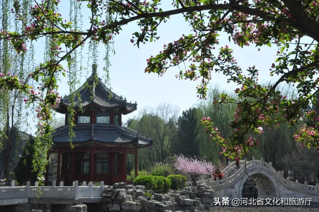 诗意园林春日寻，人间芳菲四月天