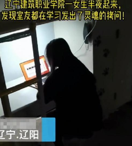 室友们竟在偷偷学习，被惊醒的女大学生很无奈，说好一起躺平呢？