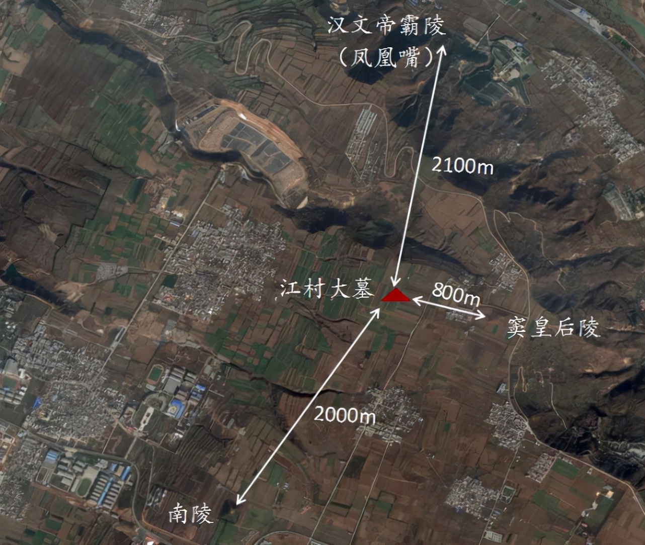 汉文帝霸陵为何离刘邦长陵那么远（刘邦的长陵在什么地方）