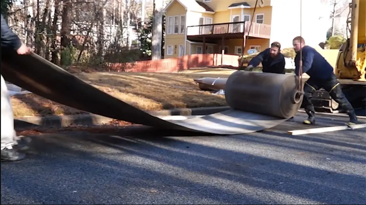 中国大爷发明“水泥毯”，获国家专利，市值1.2亿，这是什么东西