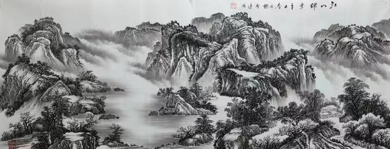 杨雪莲国画艺术鉴赏
