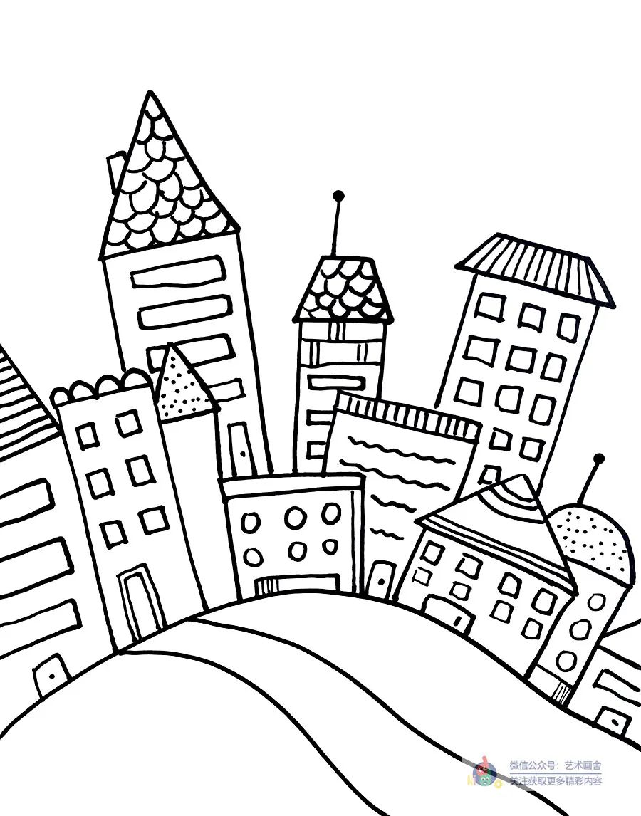 画出一栋栋的小房子(画出一栋栋的小房子二年级) - 趣味头条